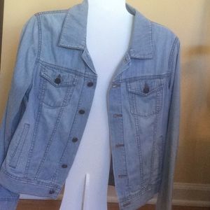 Chambray denim jacket